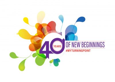 TP 40th anniversary logo