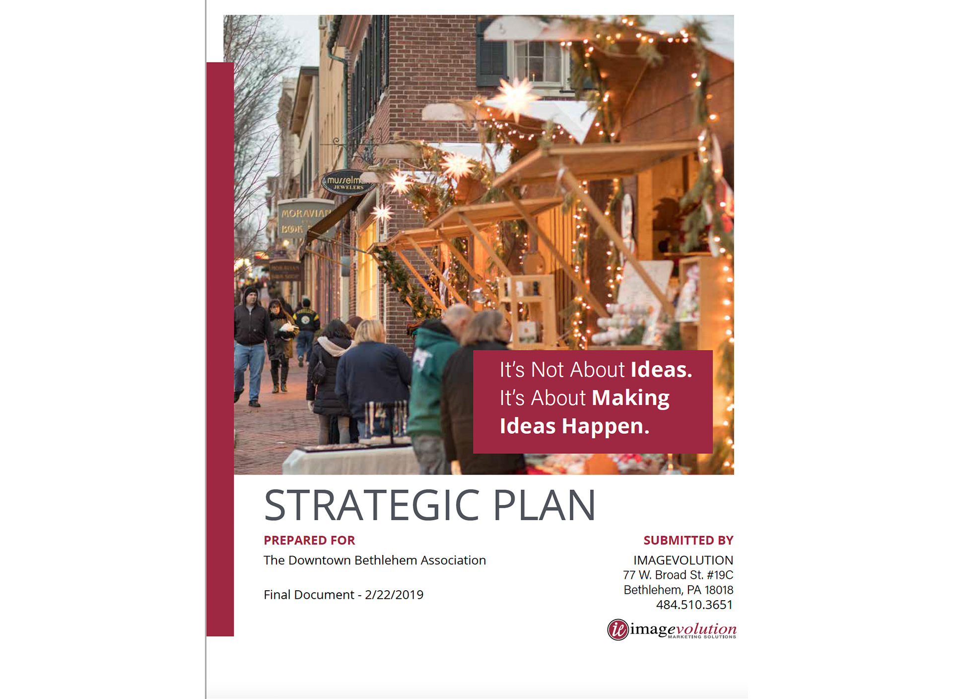 Downtown Bethlehem Association Strategic Plan